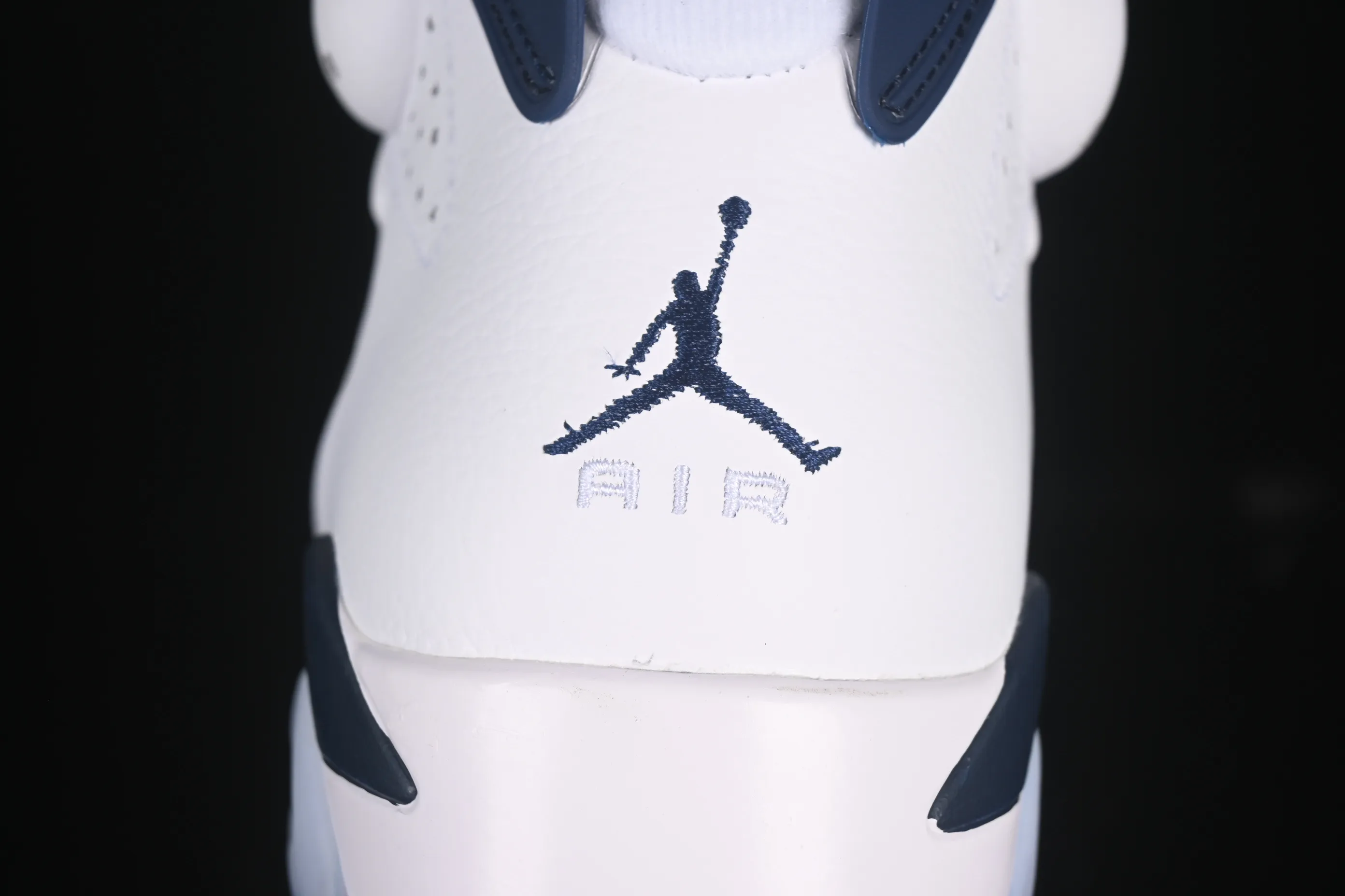 All categories Air Jordan Jordan series basketball shoes Air Jordan 6 F version Air Jordan 6 Retro "Midnight Navy" AJ6 Joe 6 white sea blue CT8529-141
